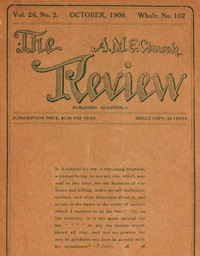 cover of A.M.E. Church Review